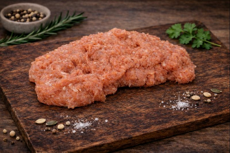 Licht gekruid kipgehakt 