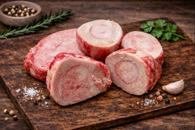 Mergpijpjes (runderbot voor de soep) 